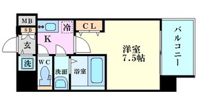 西九条駅 徒歩10分 7階の物件間取画像